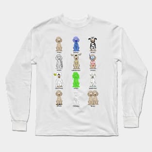 Poodle Puns Long Sleeve T-Shirt